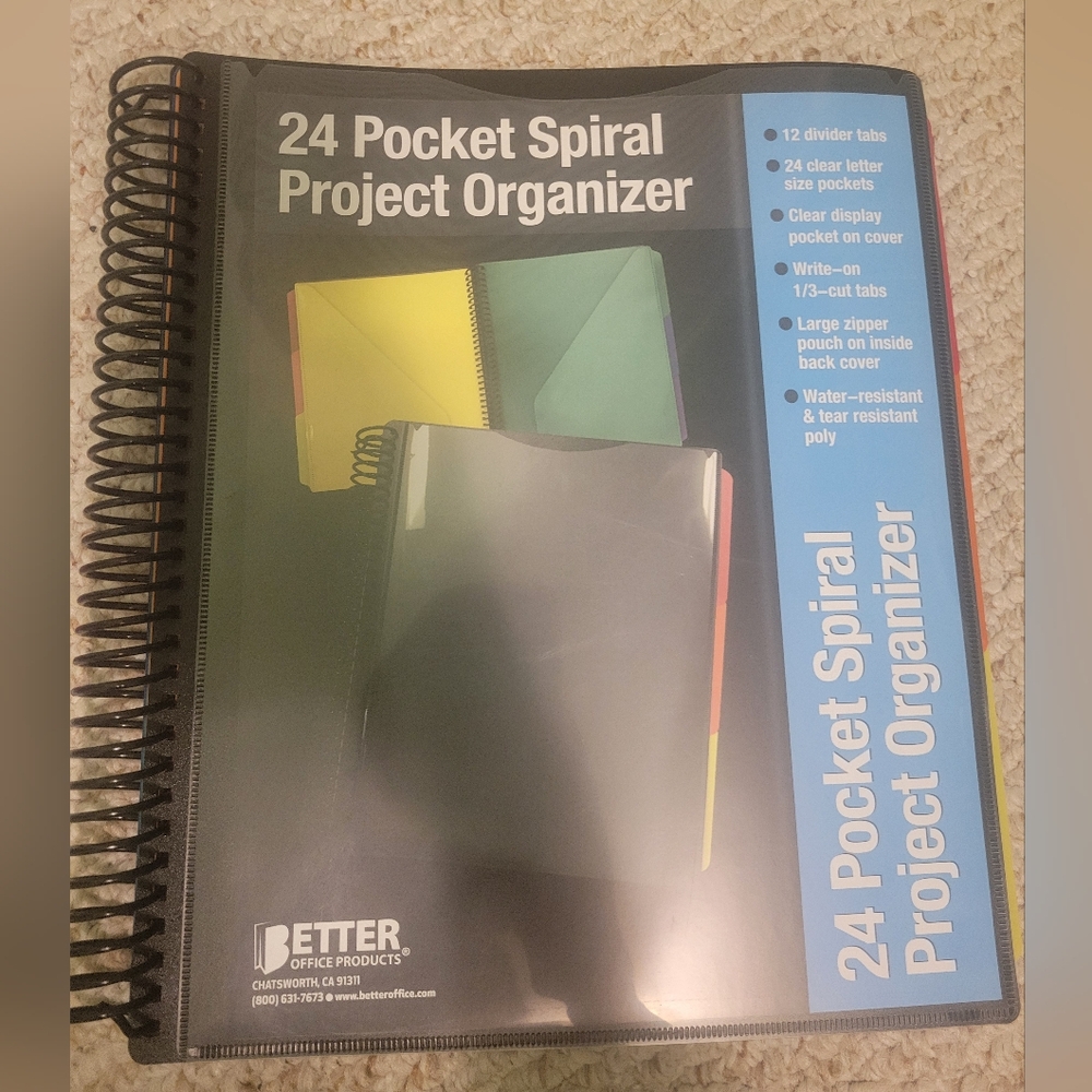 Set of 2 Project Orangizers